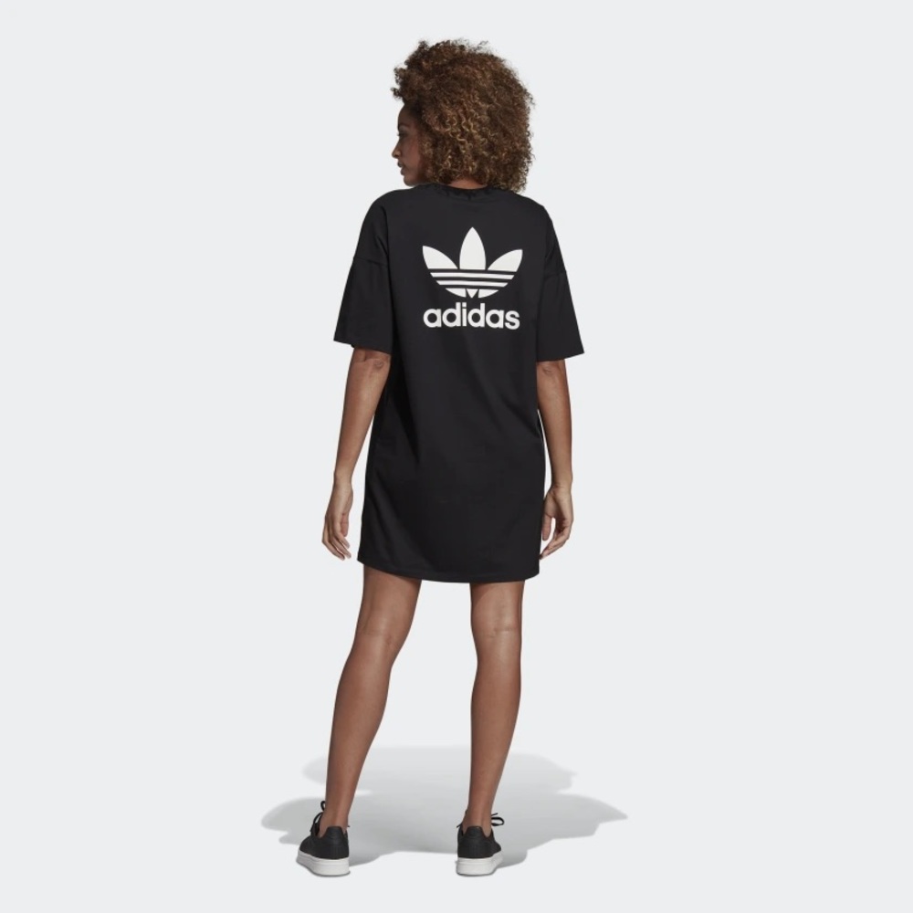 NWT Adidas Trefoil Oversized T-Shirt Dress DV2607 - Picture 7 of 14